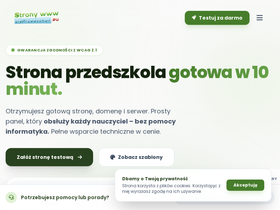 'przedszkole119krakow.dlaprzedszkoli.eu' screenshot