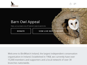 'birdwatchireland.ie' screenshot