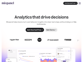 'mixpanel.com' screenshot