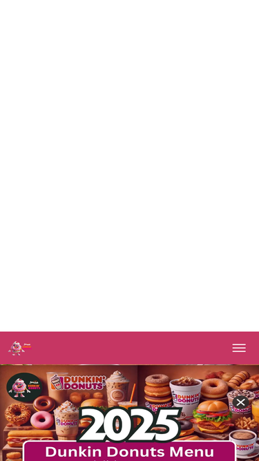 dunkindonuts-menu.com