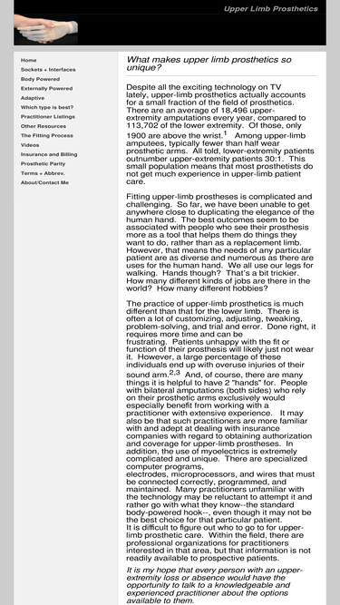 upperlimbprosthetics.info