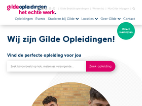 'gildeopleidingen.nl' screenshot