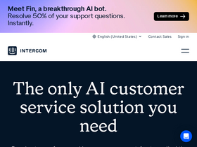 'intercom.com' screenshot