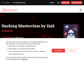 'zsecurity.org' screenshot