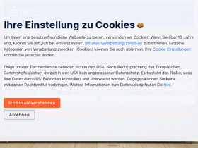 'sreal.at' screenshot