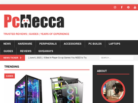 'pcmecca.com' screenshot