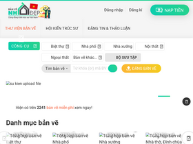 'banvenhadep.vn' screenshot