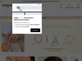 'gulaylar.com' screenshot