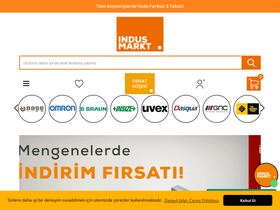 'indusmarkt.com' screenshot