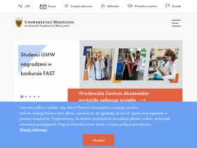 'umw.edu.pl' screenshot