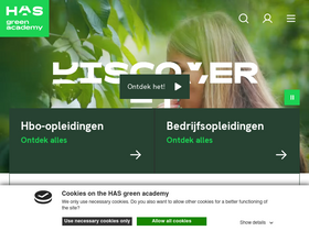 'has.nl' screenshot