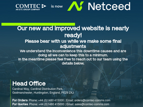 'comtecdirect.co.uk' screenshot