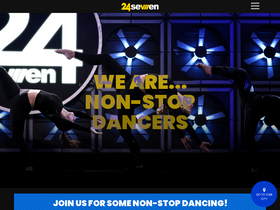 '24sevendance.com' screenshot