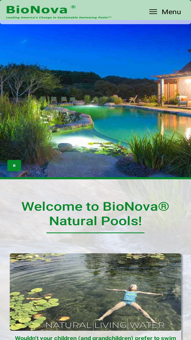 bionovanaturalpools.com