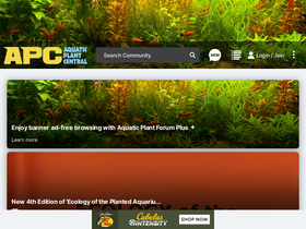 'aquaticplantcentral.com' screenshot