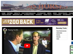 '365horses.com' screenshot