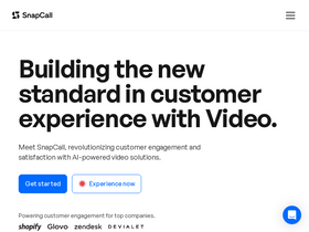 'snapcall.io' screenshot
