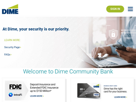 'dime.com' screenshot