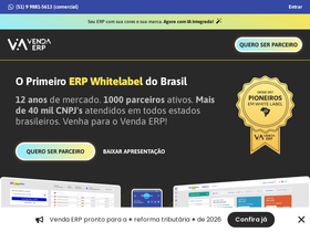 'vendaerp.com.br' screenshot