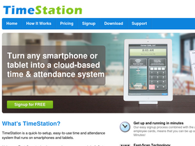 'timestation.com' screenshot
