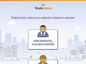 'tenderarena.cz' screenshot