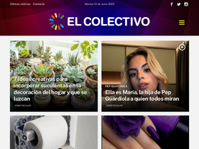 'elcolectivo.com.ar' screenshot