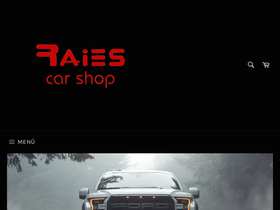 raiescarshop.com homepage screenshot
