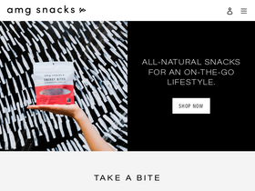 AMG SNACKS website screenshot