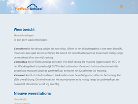 'hetweeractueel.nl' screenshot