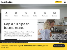 'familiados.com' screenshot