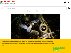 'ilsemaforo-softair.com' screenshot