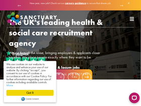 'sanctuarypersonnel.com' screenshot