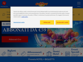 'gardaland.it' screenshot