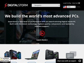 'digitalstorm.com' screenshot