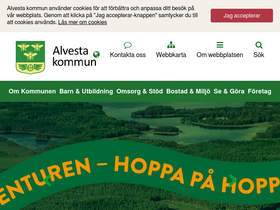 'alvesta.se' screenshot