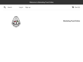 'marketingfoodonline.com' screenshot