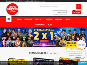 'detodoexpres.com' screenshot