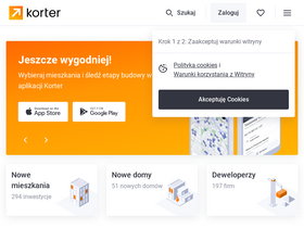 'korter.com.pl' screenshot