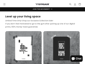 gymgaur.com homepage screenshot