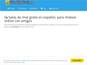 'salasdechatgratis.org' screenshot