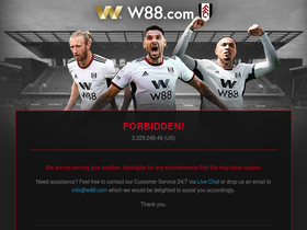 'w88ok.com' screenshot