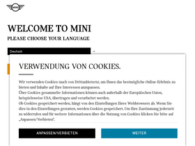 'mini.ch' screenshot