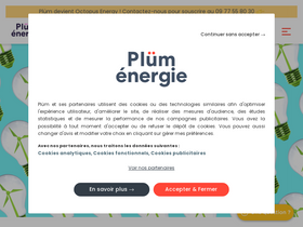 'plum.fr' screenshot