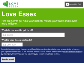 'loveessex.org' screenshot