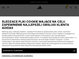 'adidas.pl' screenshot