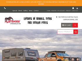 'huntsmanproducts.com.au' screenshot