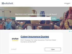 'meukisleuk.nl' screenshot