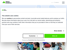 'telerikacademy.com' screenshot