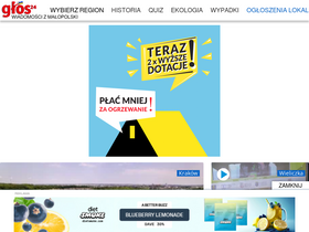 'glos24.pl' screenshot