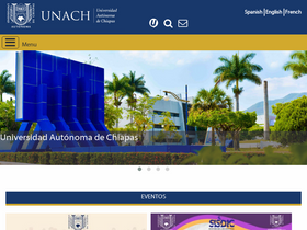'unach.mx' screenshot